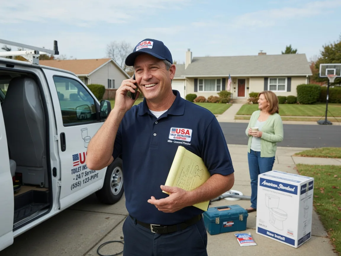 Toilet Installation Sheboygan Falls, WI FAQs